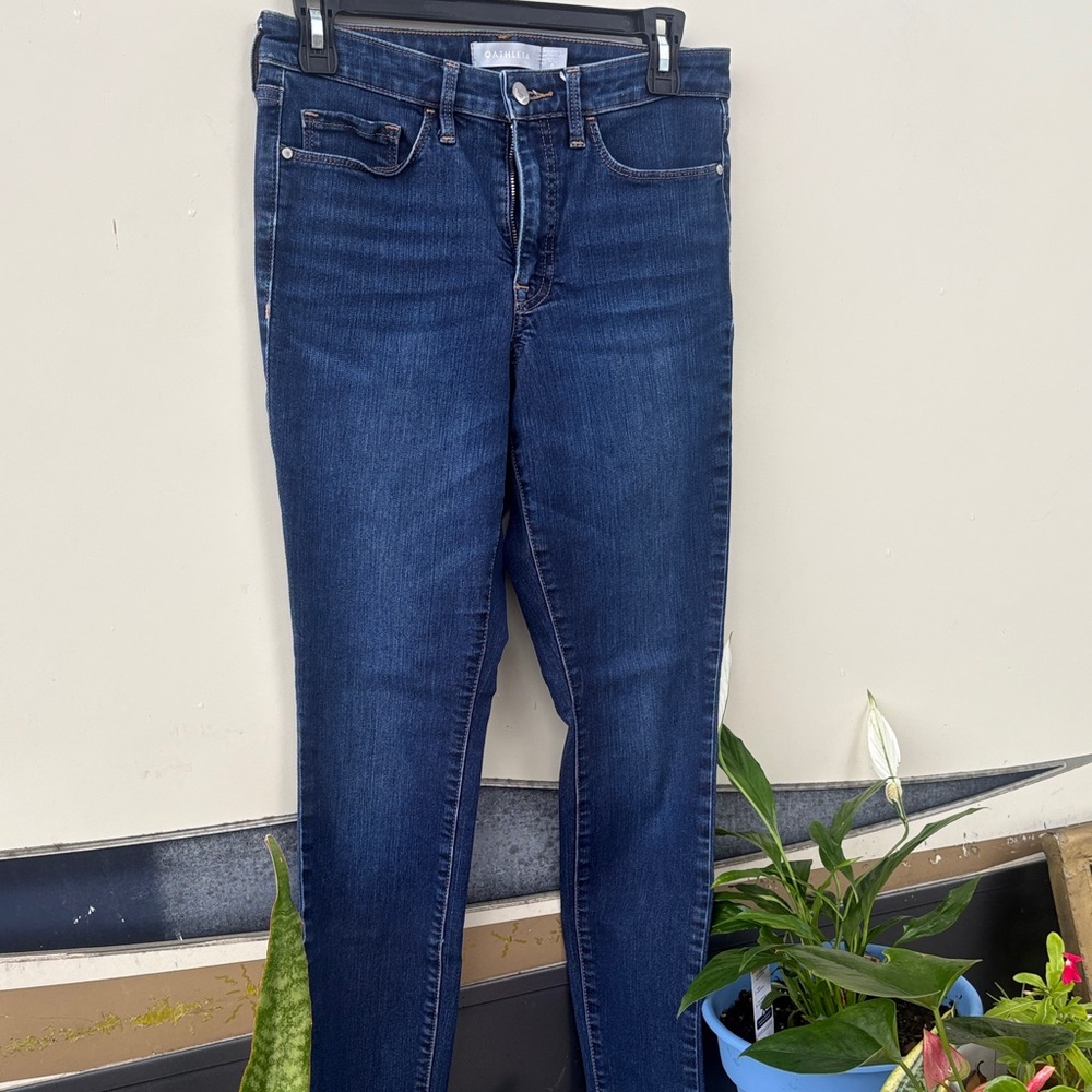 Athleta Women’s Skinny Jeans in Dark Blue Denim
